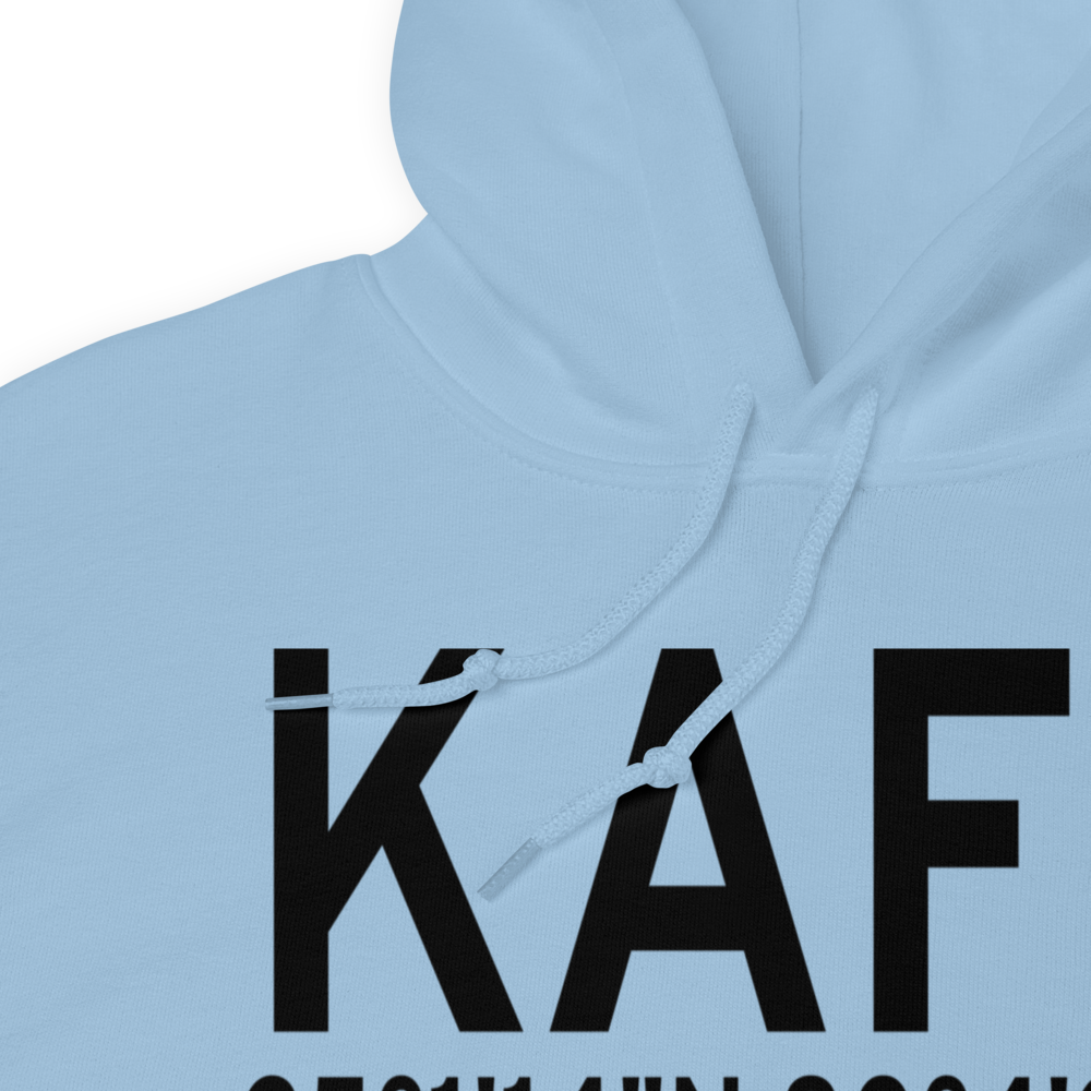 Anson County Airport - Jeff Cloud Field (KAFP) ICAO Hoodie Sweatshirt 