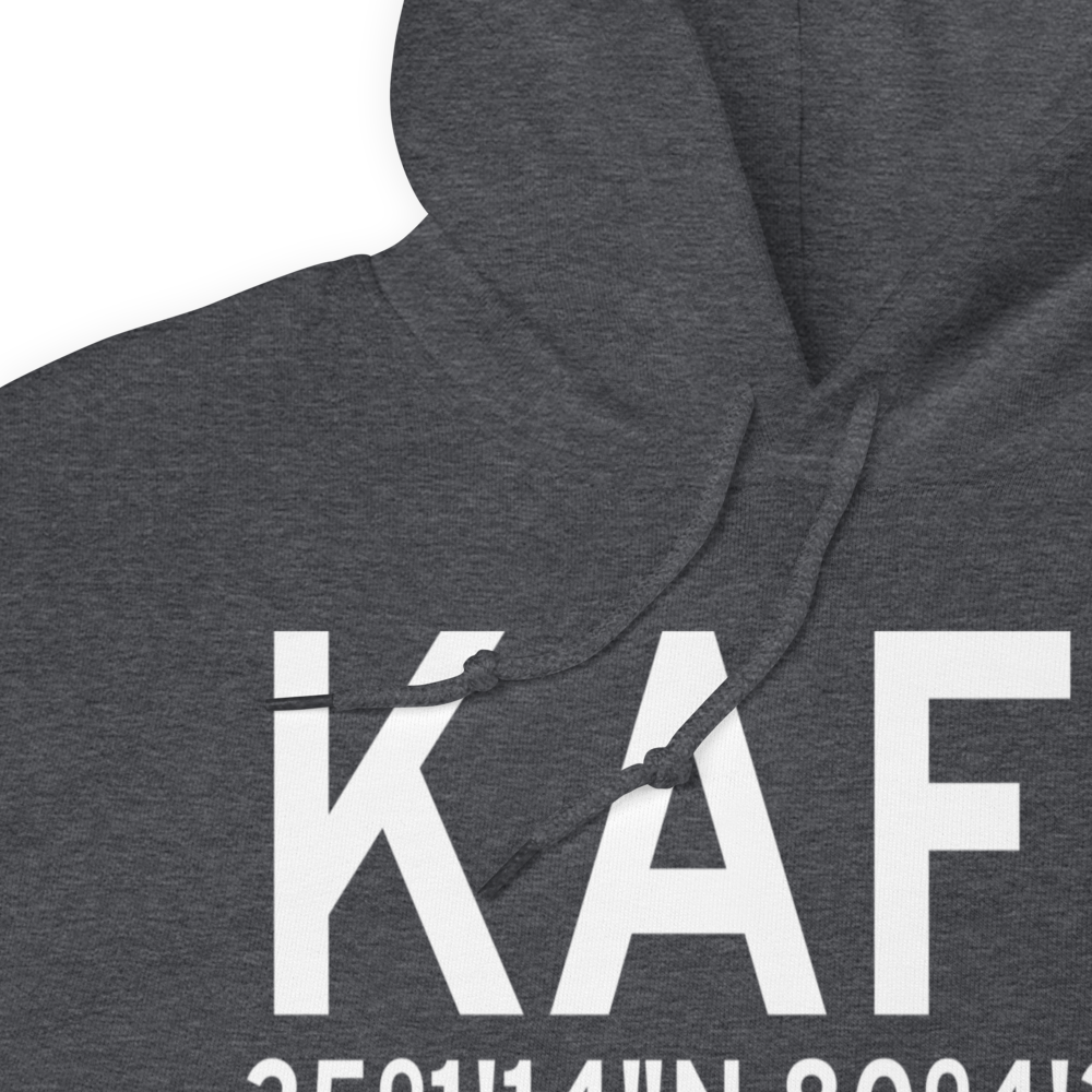 Anson County Airport - Jeff Cloud Field (KAFP) ICAO Hoodie Sweatshirt 