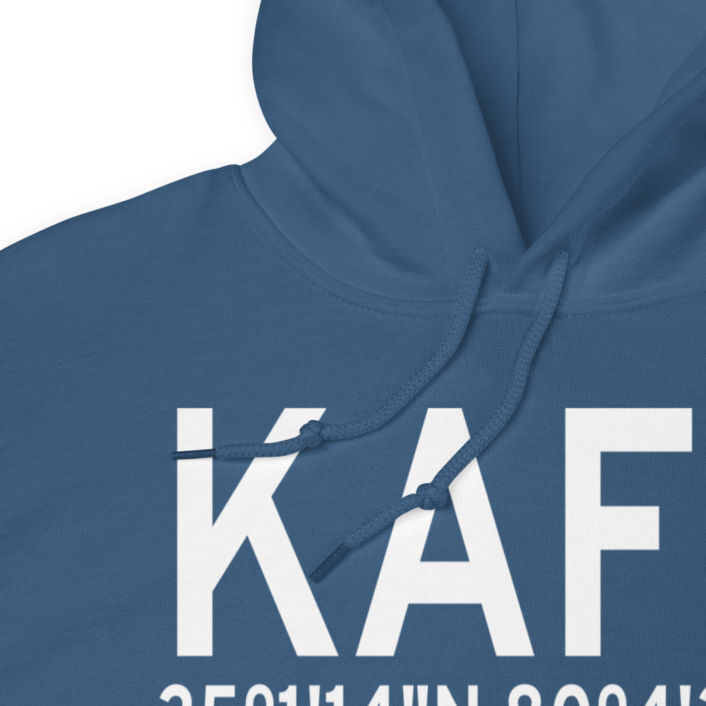 Anson County Airport - Jeff Cloud Field (KAFP) ICAO Hoodie Sweatshirt 