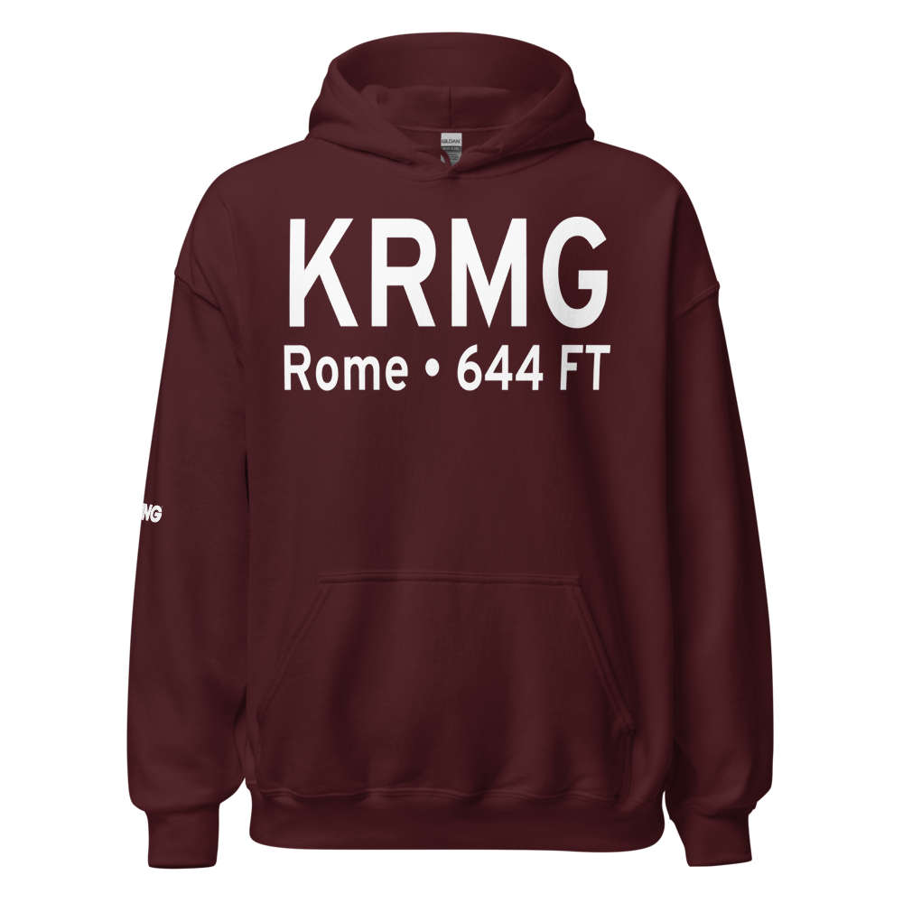 Richard B Russell Airport (KRMG) ICAO Hoodie Sweatshirt 