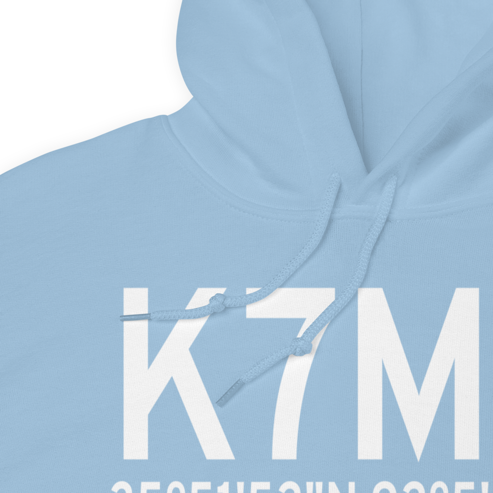 Mountain View Wilcox Memorial Field (K7M2) ICAO Hoodie Sweatshirt 