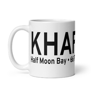 Half Moon Bay Airport (KHAF) ICAO Mug
