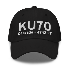 Cascade Airport (KU70) ICAO Hat