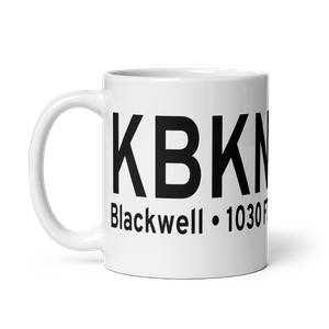 Blackwell Tonkawa Municipal Airport (KBKN) ICAO Mug