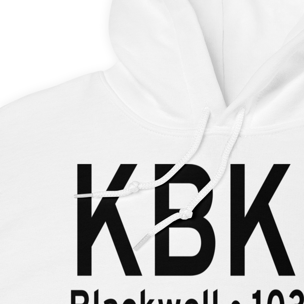 Blackwell Tonkawa Municipal Airport (KBKN) ICAO Hoodie Sweatshirt 
