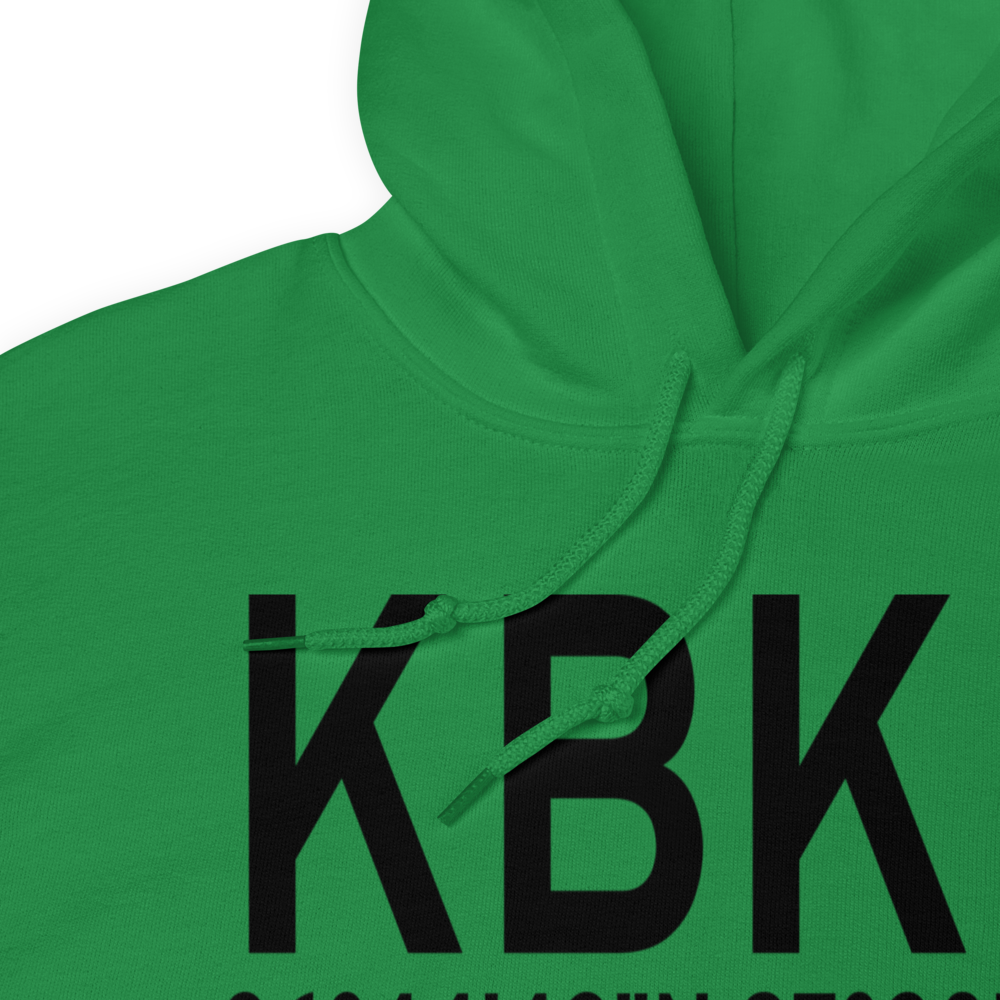 Blackwell Tonkawa Municipal Airport (KBKN) ICAO Hoodie Sweatshirt 