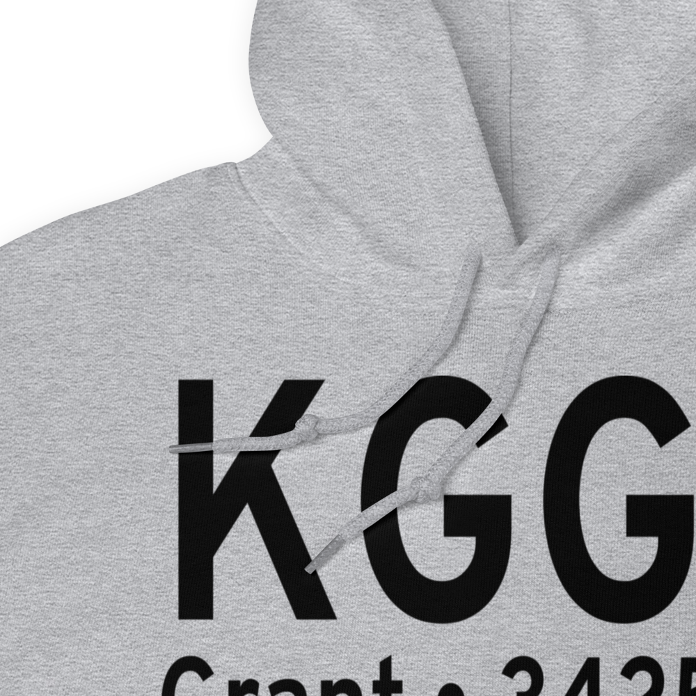 Grant Municipal Airport (KGGF) ICAO Hoodie Sweatshirt 