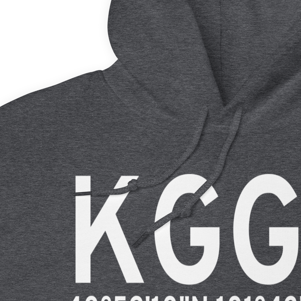 Grant Municipal Airport (KGGF) ICAO Hoodie Sweatshirt 