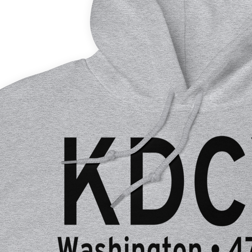 Daviess County Airport (KDCY) ICAO Hoodie Sweatshirt 