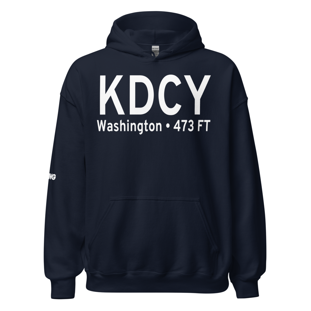 Daviess County Airport (KDCY) ICAO Hoodie Sweatshirt 
