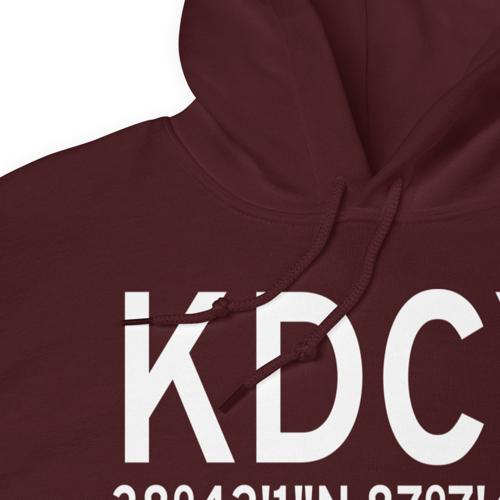 Daviess County Airport (KDCY) ICAO Hoodie Sweatshirt 