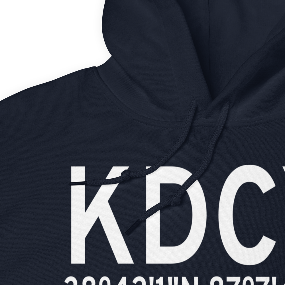 Daviess County Airport (KDCY) ICAO Hoodie Sweatshirt 