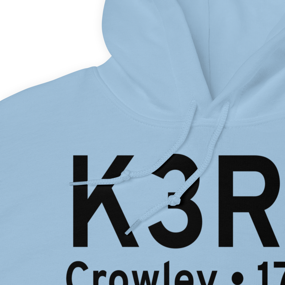 Le Gros Memorial Airport (K3R2) ICAO Hoodie Sweatshirt 