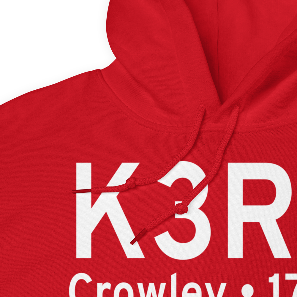 Le Gros Memorial Airport (K3R2) ICAO Hoodie Sweatshirt 