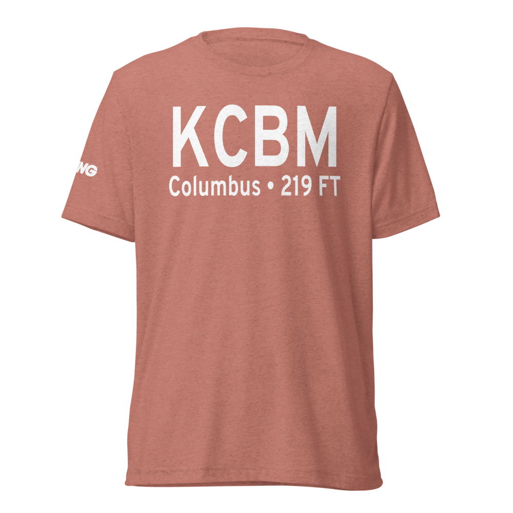 Columbus Air Force Base (KCBM) ICAO Tri-blend T-Shirt 