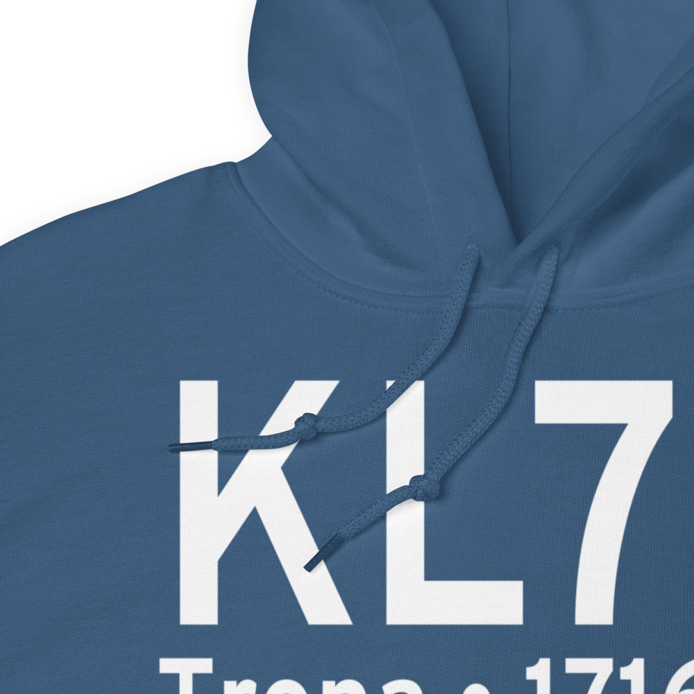 Trona Airport (KL72) ICAO Hoodie Sweatshirt 