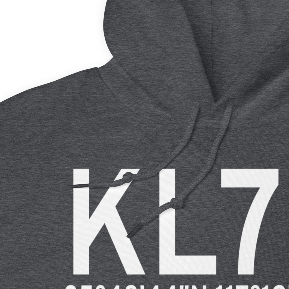 Trona Airport (KL72) ICAO Hoodie Sweatshirt 