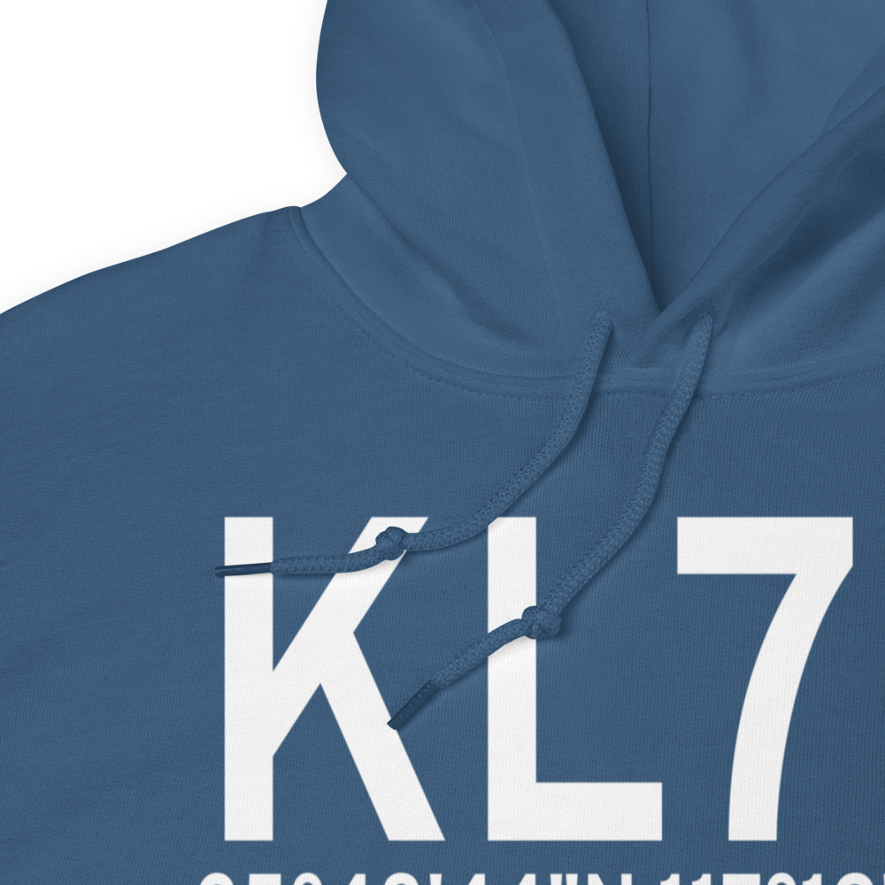 Trona Airport (KL72) ICAO Hoodie Sweatshirt 