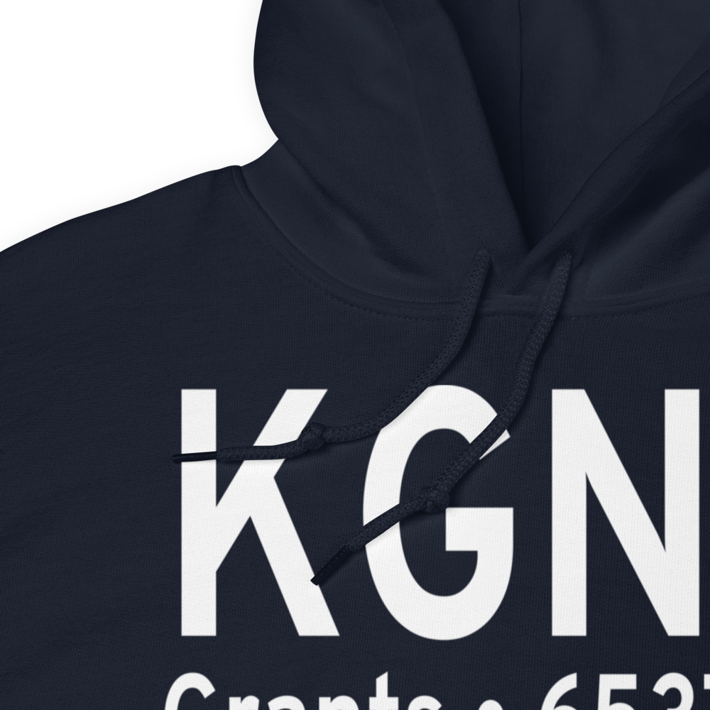 Grants-Milan Municipal Airport (KGNT) ICAO Hoodie Sweatshirt 