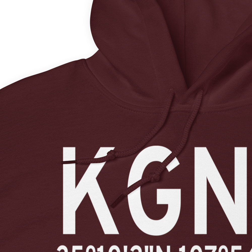 Grants-Milan Municipal Airport (KGNT) ICAO Hoodie Sweatshirt 