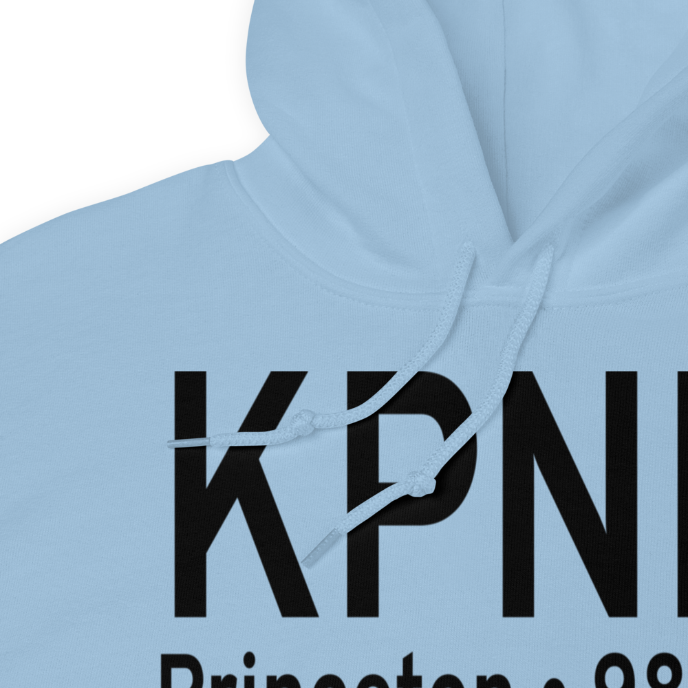 Princeton Municipal Airport (KPNM) ICAO Hoodie Sweatshirt 