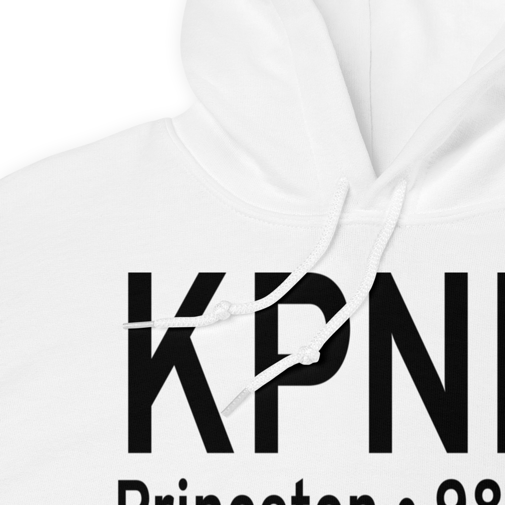 Princeton Municipal Airport (KPNM) ICAO Hoodie Sweatshirt 