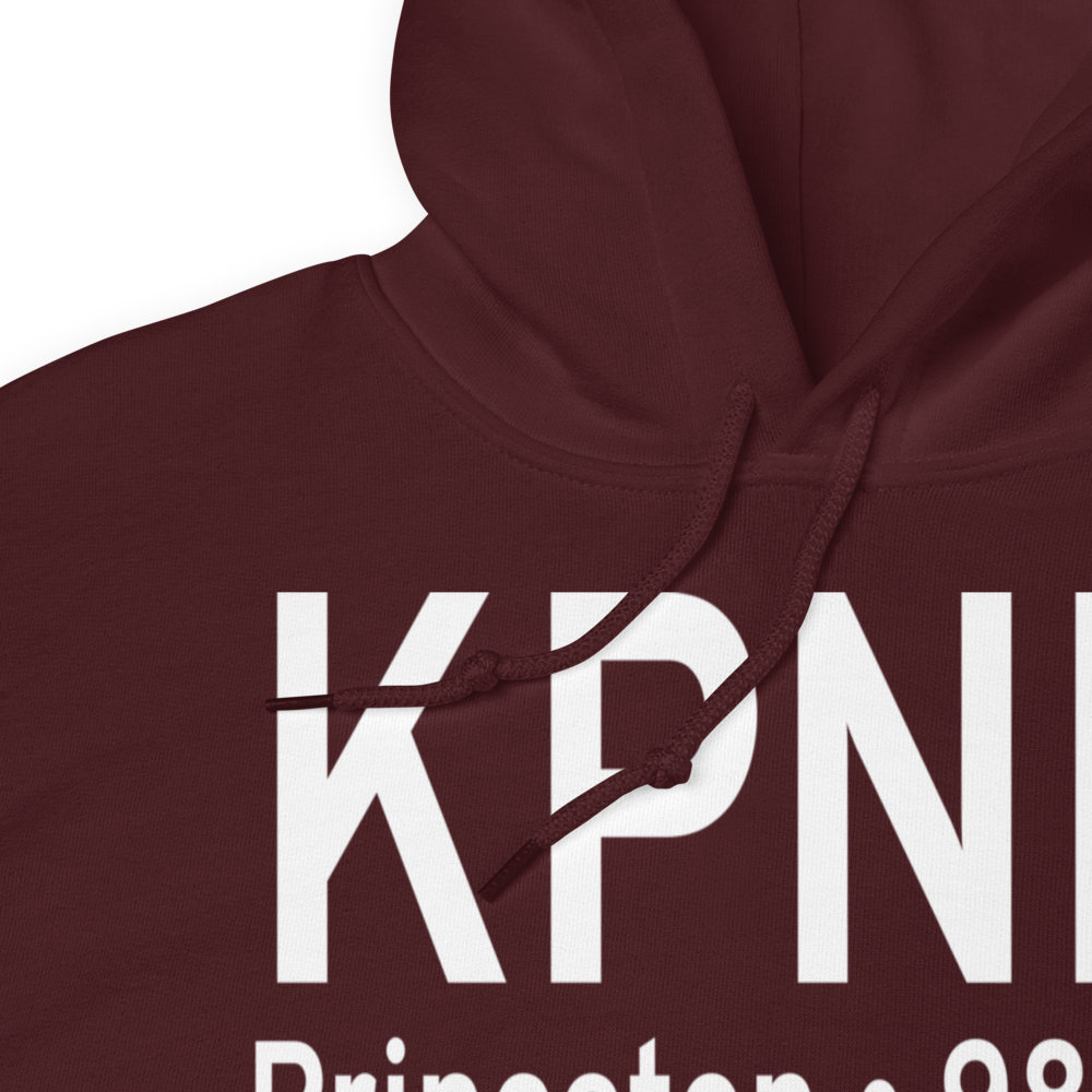 Princeton Municipal Airport (KPNM) ICAO Hoodie Sweatshirt 