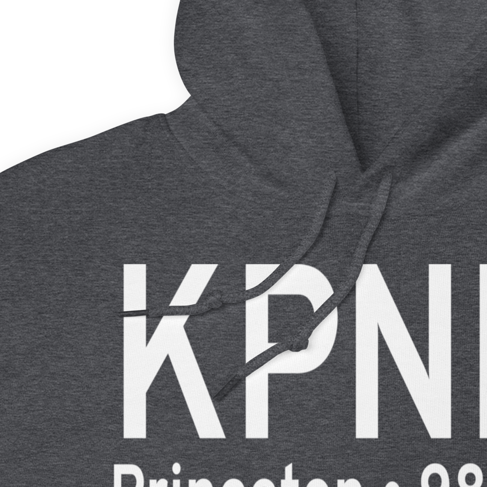 Princeton Municipal Airport (KPNM) ICAO Hoodie Sweatshirt 