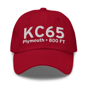 Plymouth Municipal Airport (KC65) ICAO Hat