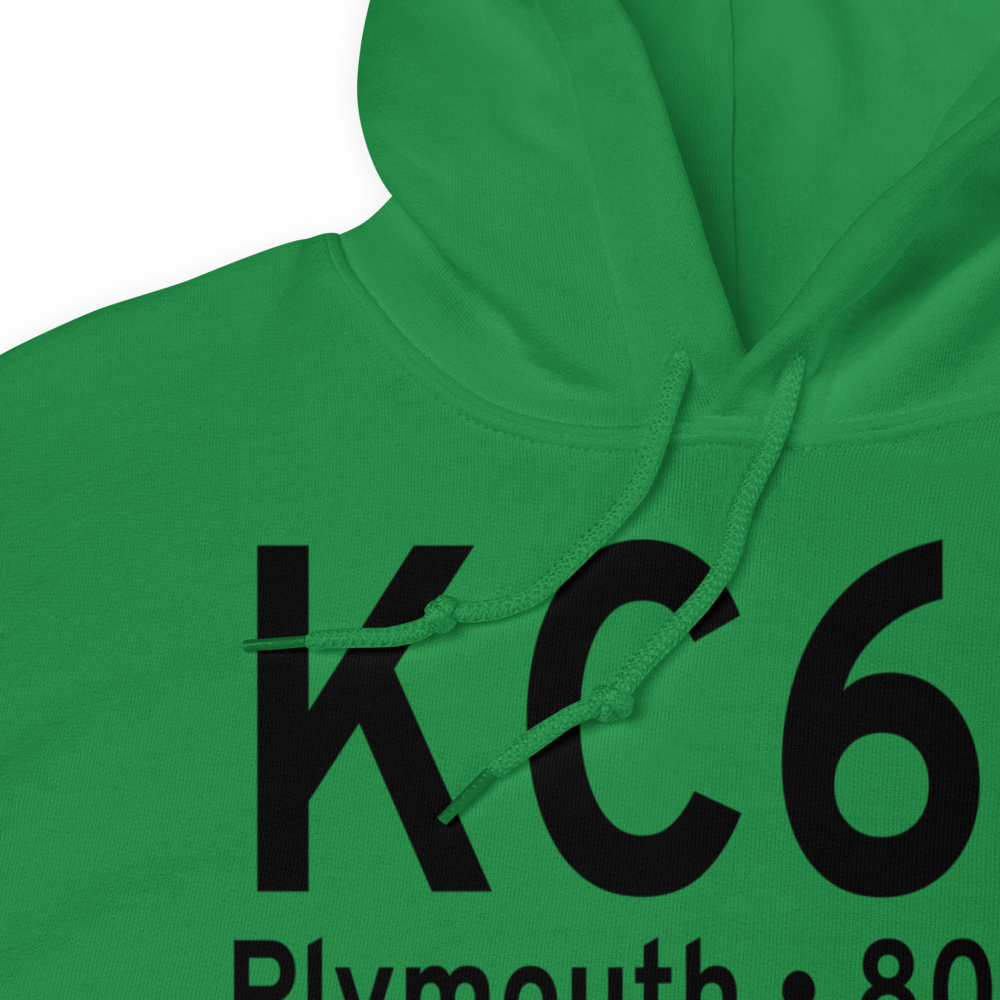 Plymouth Municipal Airport (KC65) ICAO Hoodie Sweatshirt 