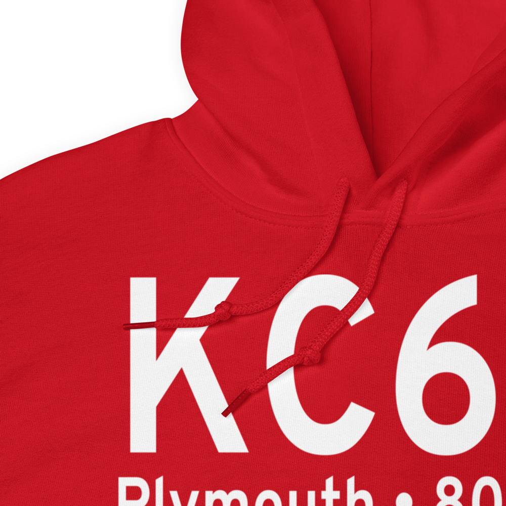 Plymouth Municipal Airport (KC65) ICAO Hoodie Sweatshirt 