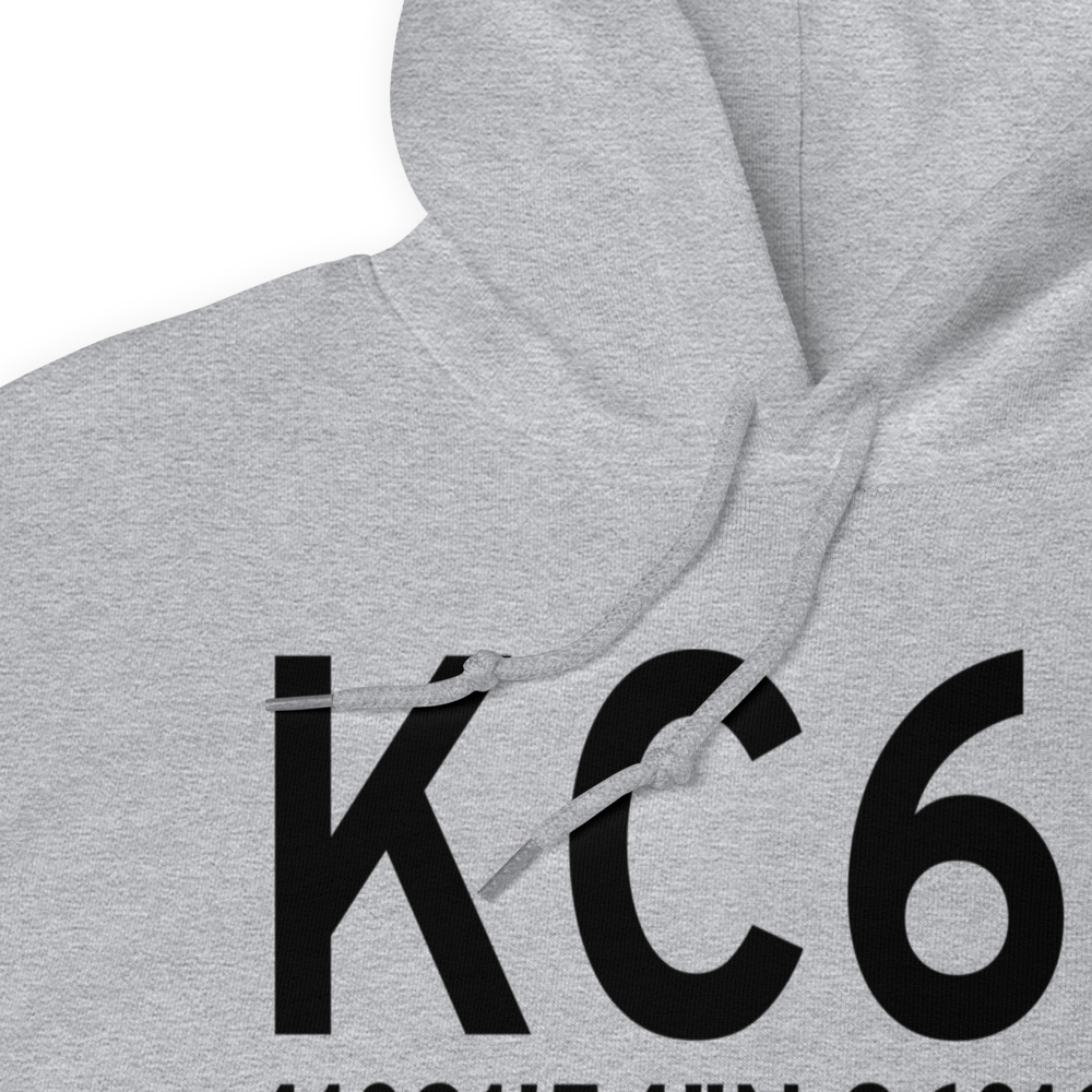 Plymouth Municipal Airport (KC65) ICAO Hoodie Sweatshirt 