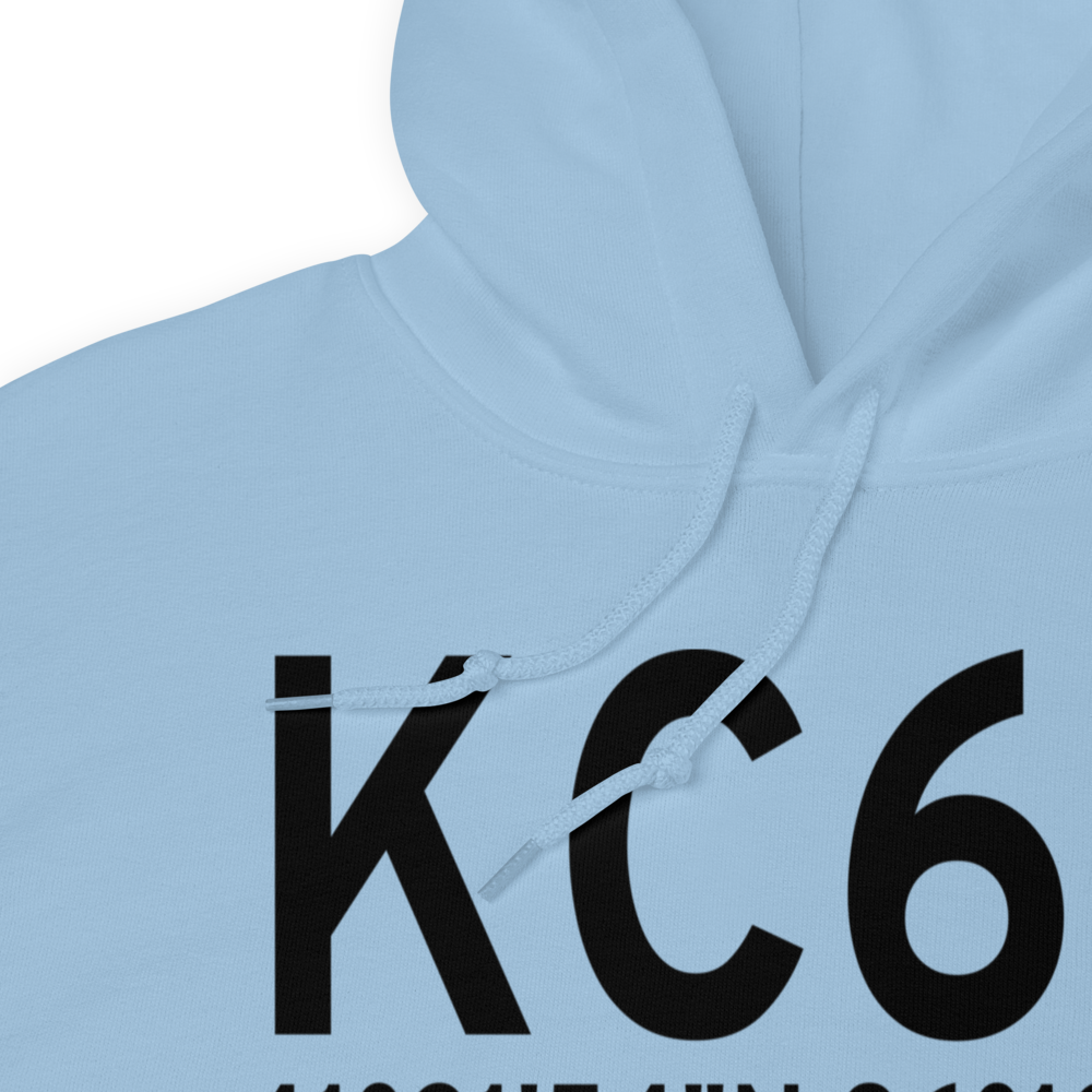 Plymouth Municipal Airport (KC65) ICAO Hoodie Sweatshirt 