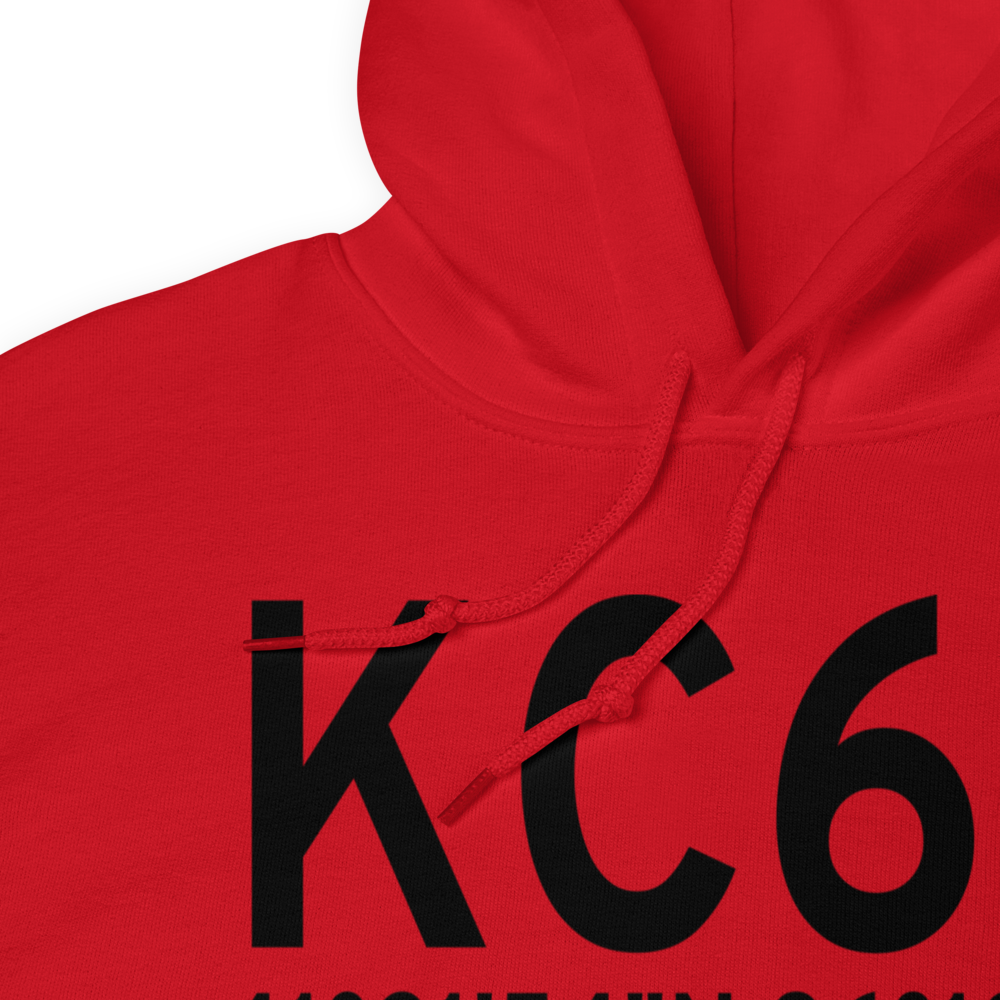Plymouth Municipal Airport (KC65) ICAO Hoodie Sweatshirt 