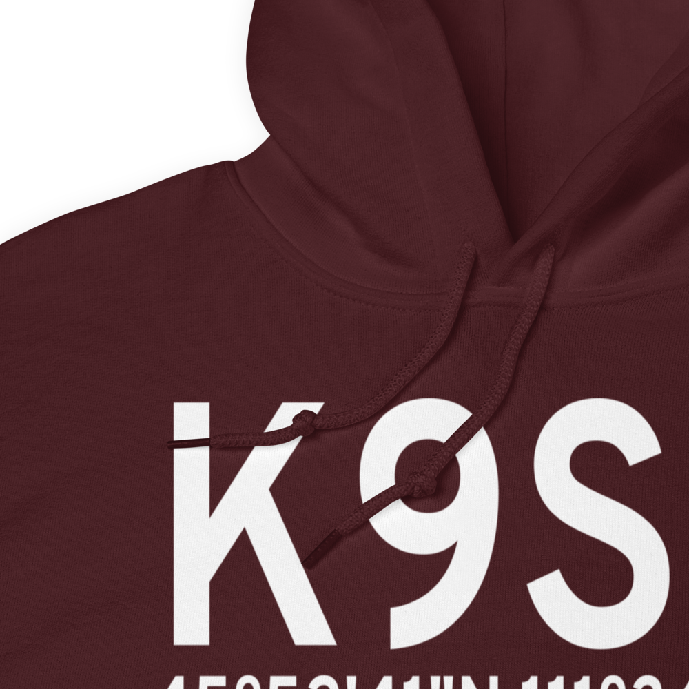 Three Forks Airport (K9S5) ICAO Hoodie Sweatshirt 