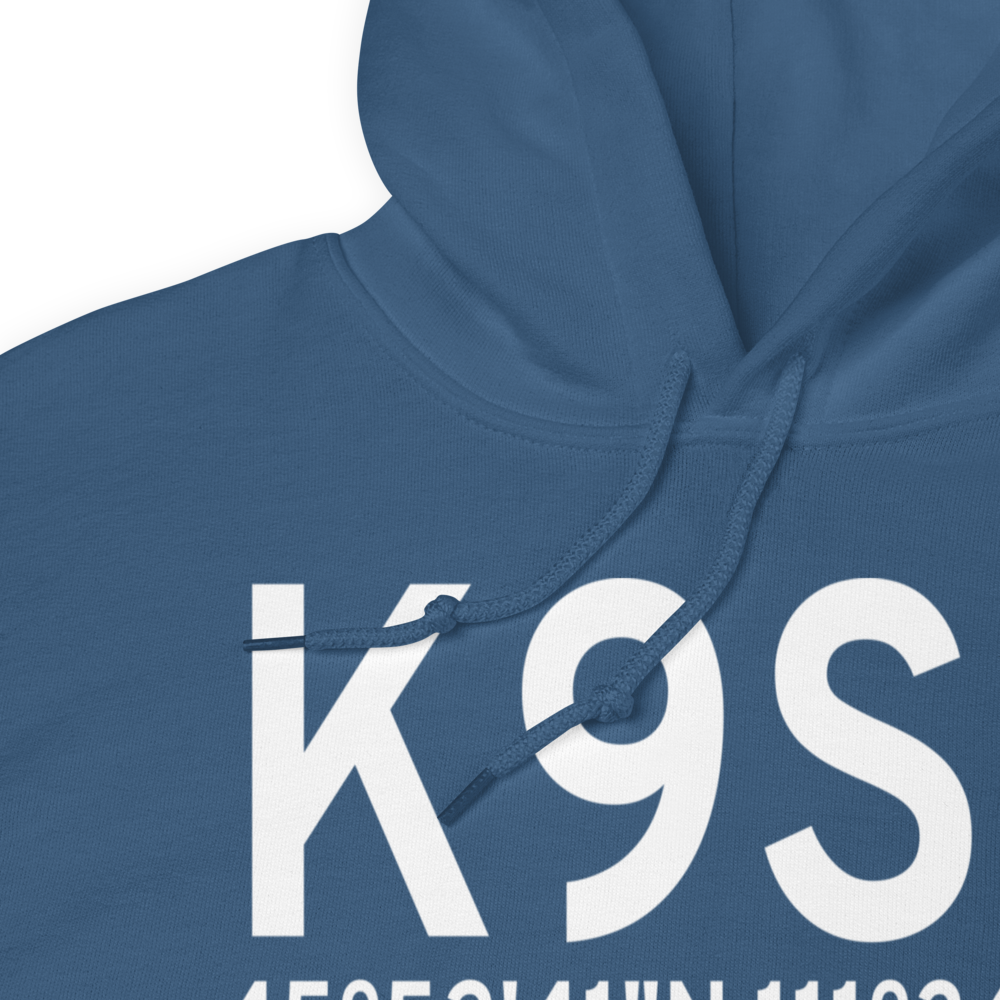 Three Forks Airport (K9S5) ICAO Hoodie Sweatshirt 
