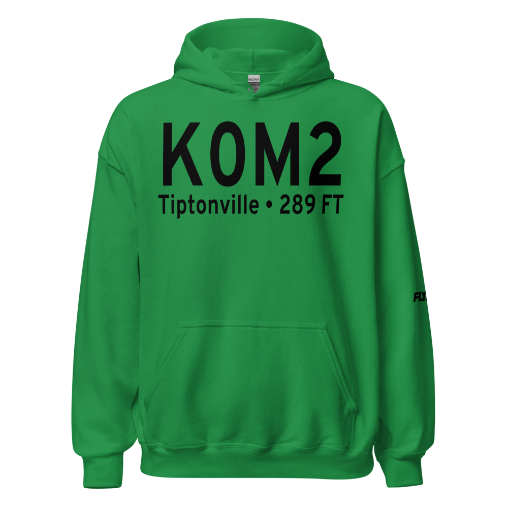 Reelfoot Lake Airport (K0M2) ICAO Hoodie Sweatshirt 