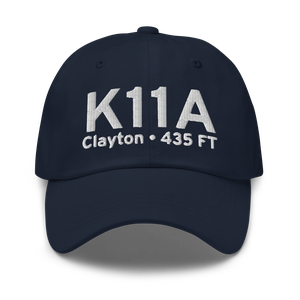 Clayton Municipal Airport (K11A) ICAO Hat