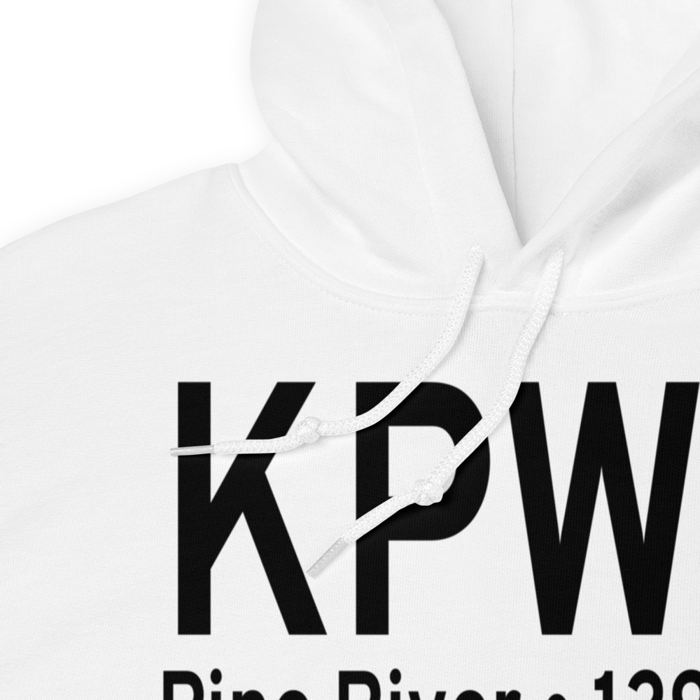 Pine River Regional Airport (KPWC) ICAO Hoodie Sweatshirt 
