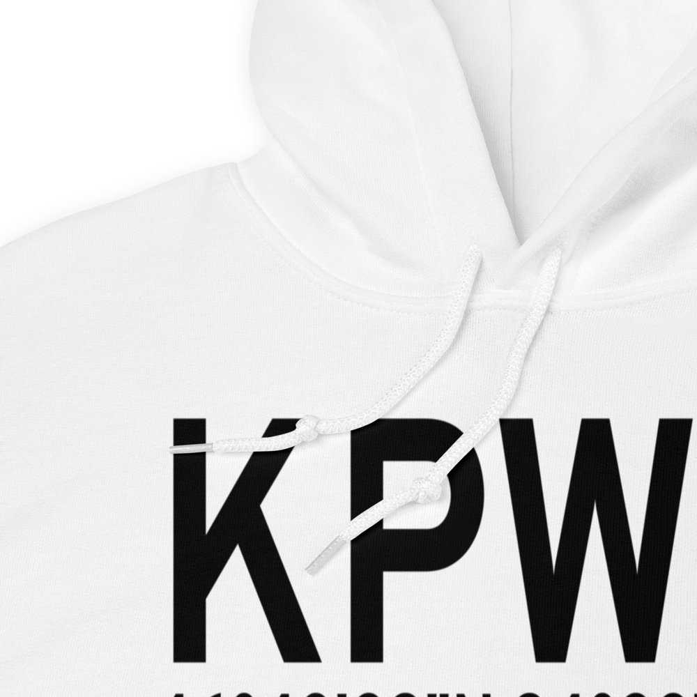 Pine River Regional Airport (KPWC) ICAO Hoodie Sweatshirt 