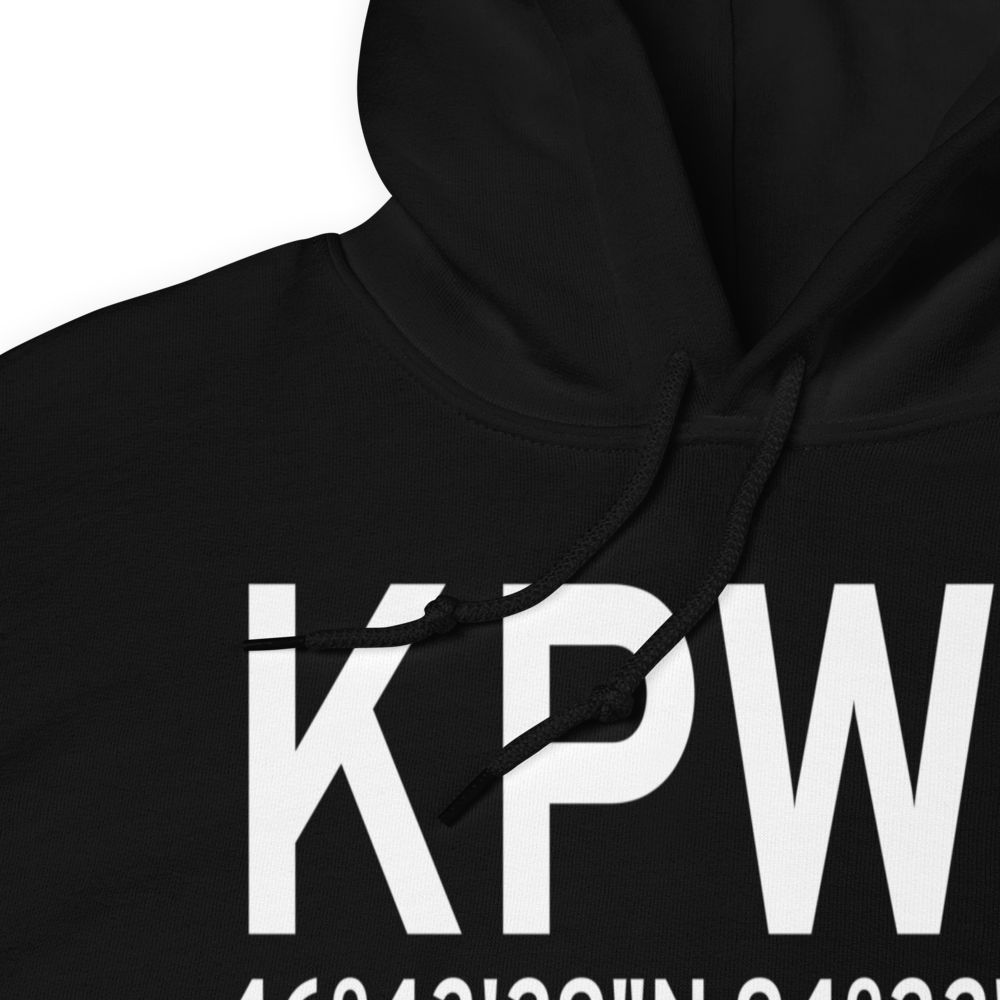 Pine River Regional Airport (KPWC) ICAO Hoodie Sweatshirt 