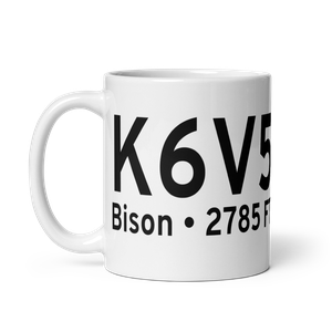 Bison Municipal Airport (K6V5) ICAO Mug