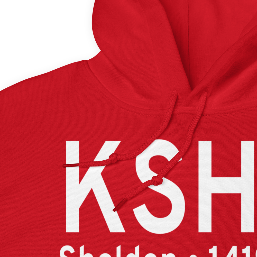 Sheldon Regional Airport (KSHL) ICAO Hoodie Sweatshirt 