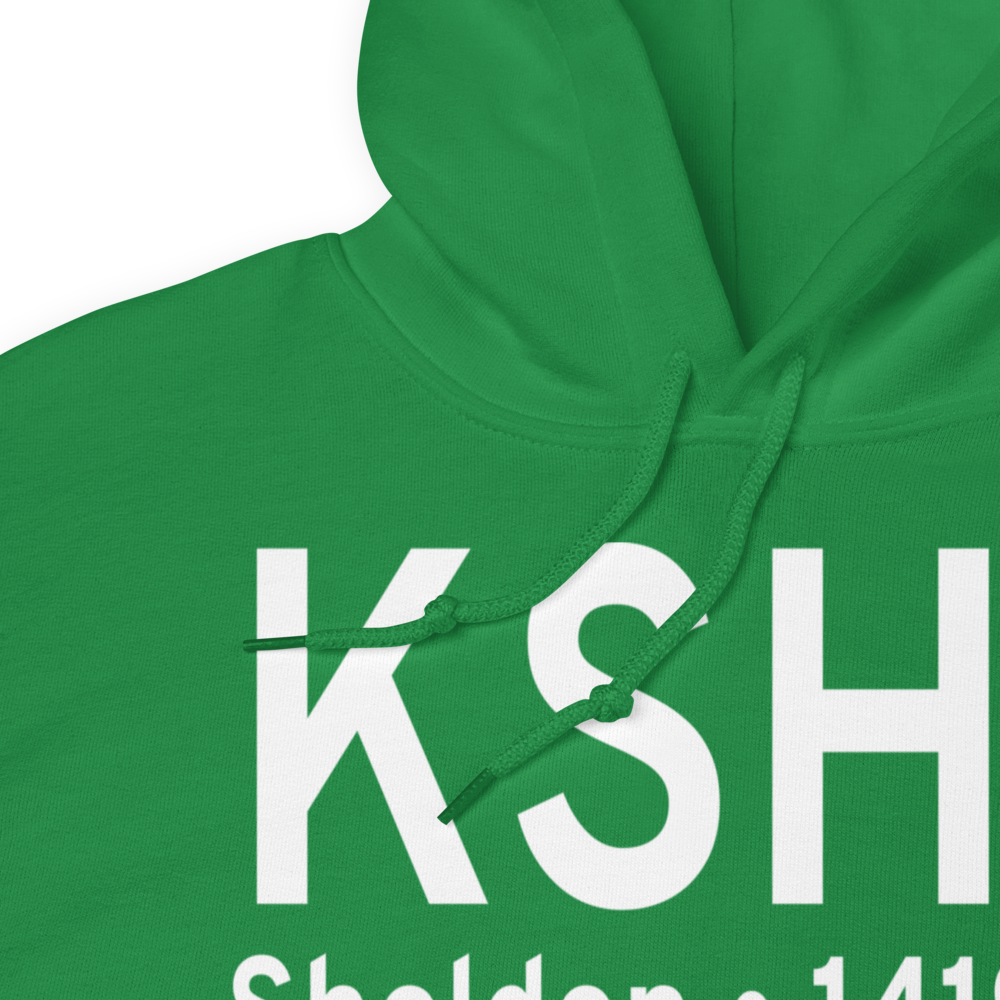 Sheldon Regional Airport (KSHL) ICAO Hoodie Sweatshirt 