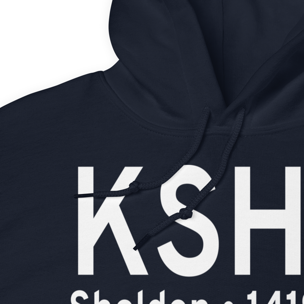 Sheldon Regional Airport (KSHL) ICAO Hoodie Sweatshirt 