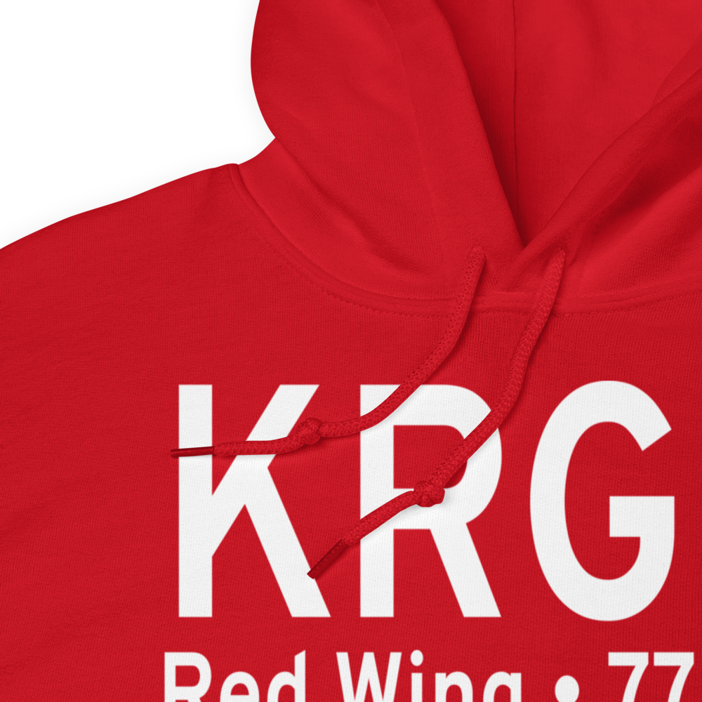 Red Wing Regional Airport (KRGK) ICAO Hoodie Sweatshirt 