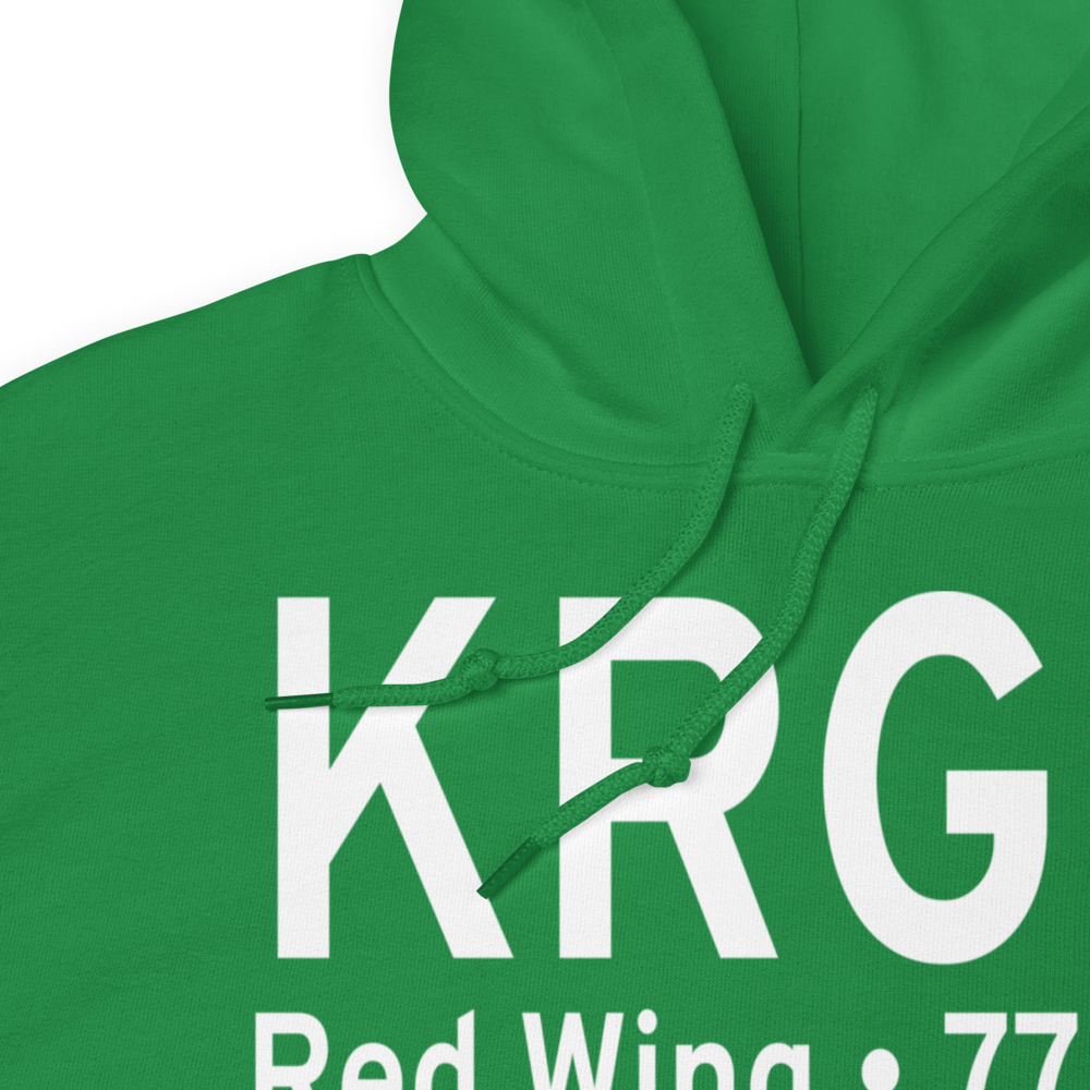 Red Wing Regional Airport (KRGK) ICAO Hoodie Sweatshirt 