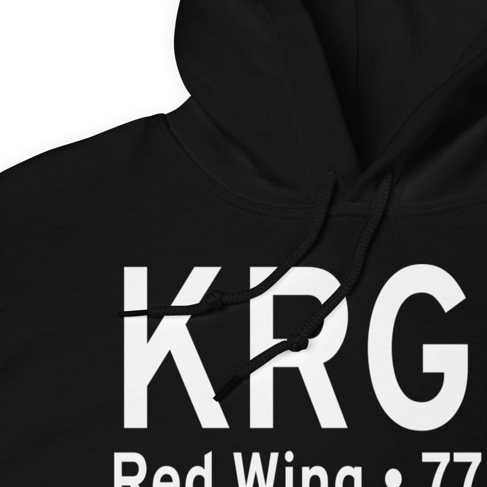 Red Wing Regional Airport (KRGK) ICAO Hoodie Sweatshirt 