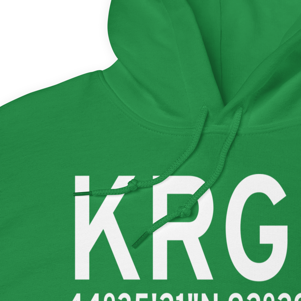 Red Wing Regional Airport (KRGK) ICAO Hoodie Sweatshirt 
