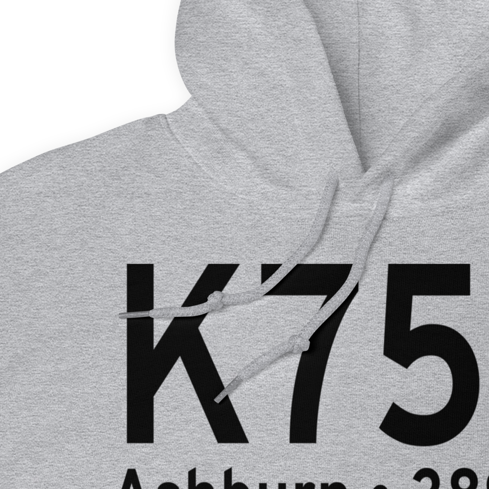 Turner County Airport (K75J) ICAO Hoodie Sweatshirt 